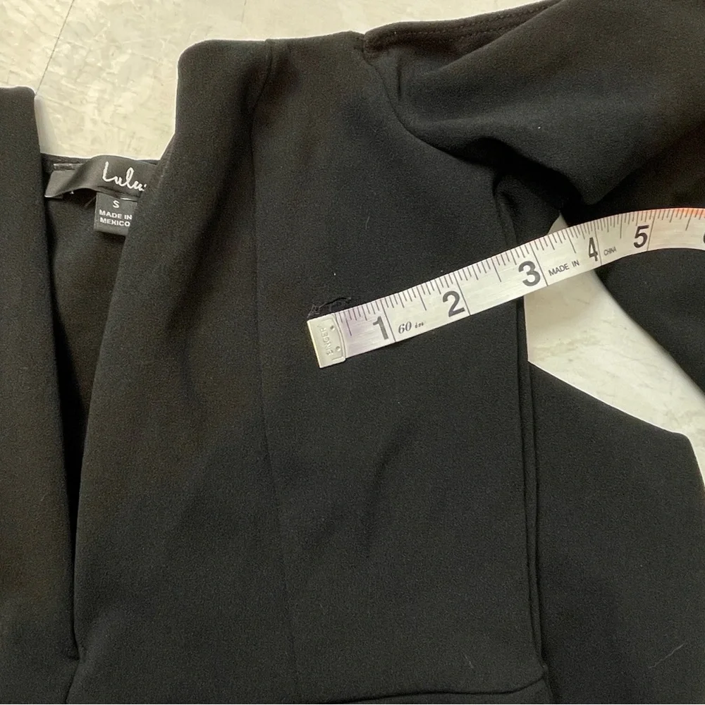 Lulus Flirty Fascination Black Off-the-Shoulder Long Sleeve Mini Dress - Picture 8 of 10